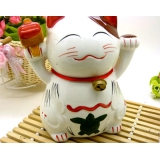 招财进宝 创意储蓄罐/8寸铃铛猫存钱罐