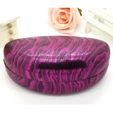 精品眼镜盒 编织纹镜盒----水晶方格眼睛盒	