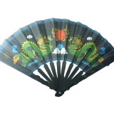 经典/二龙戏珠/个性扇子	