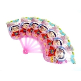 卡通分体带扣折叠扇