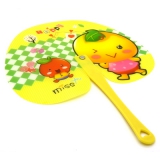 苹果扇 夏季清凉桃心扇子 环保铆钉扇子 熊宝宝卡通扇	