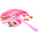 可爱卡通扇 夏季清凉扇子 米老鼠卡通扇子 苹果铆钉扇