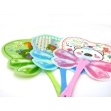 蝴蝶铆钉卡通扇 夏季清凉扇子 可爱所料卡通蜻蜓扇20号