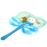 蝴蝶铆钉卡通扇 夏季清凉扇子 可爱所料卡通蜻蜓扇20号