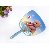 大号卡通长柄扇子/波点素雅大号清凉扇/卡通小扇子----21号	