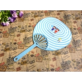 大号卡通长柄扇子/波点素雅大号清凉扇/卡通小扇子----21号