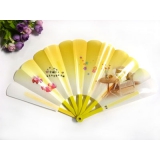 夏季可爱清凉儿童七折扇 塑料卡通扇子批发 折叠学生扇-----3号	