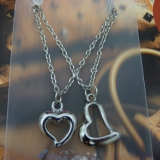 韩版合金情侣项链	