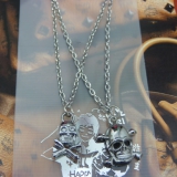 韩版合金情侣项链