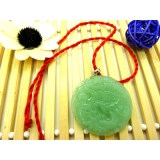 精美天然玉龙牌项链/龙霸天下吊坠