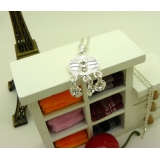 镂空高档项链水钻合金优雅女人精致饰品