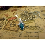 时尚锁骨水晶甜美吊坠首饰品配饰装饰女生	