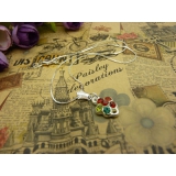 时尚锁骨水晶甜美吊坠首饰品配饰装饰女生