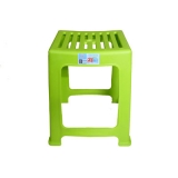 塑料凳子成人凳换鞋凳餐凳加厚型方凳塑料板凳条纹凳子 -9603