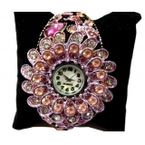 女式满钻满宝石时尚/钻表装饰女表/时装表/韩版/赠表盒