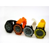 女孩小孩表韩版硅胶带果冻表户外运动表-8	