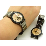 正品复古钢链 时尚韩版学生石英表-11