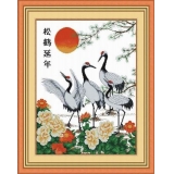 松鹤延年（印花