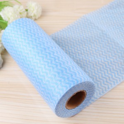 环保无纺布卷式百洁布20*30*25片-混色