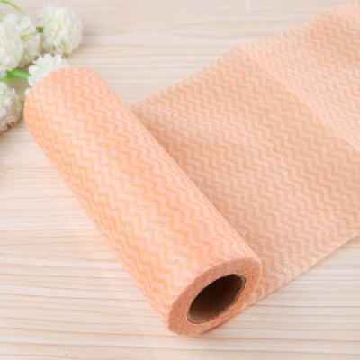 环保无纺布卷式百洁布20*30*25片-混色	