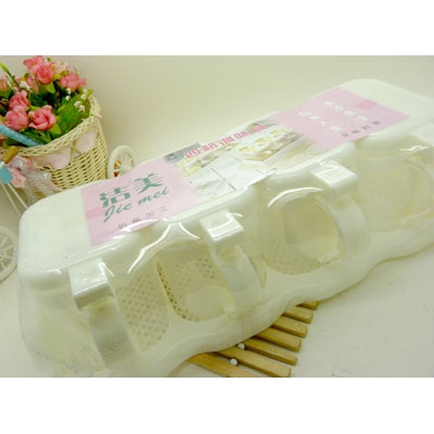 厨房调味盒套装/洁美四格调味盒	