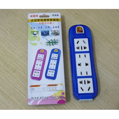 大功率电源转换插座 地拖插座-503