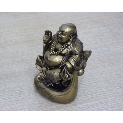 福寿黄金袋 旺事业 金袋佛家居风水摆件(9.9中福寿黄金袋 )