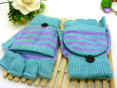  全指保暖便捷手套手工针织暖手暖心手套（66号