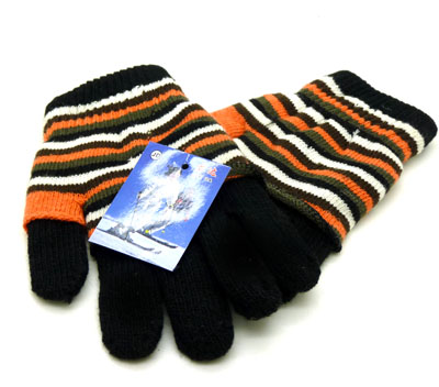 男士手套 冬季保暖/时尚/毛绒/防寒/加厚手套（42号）	