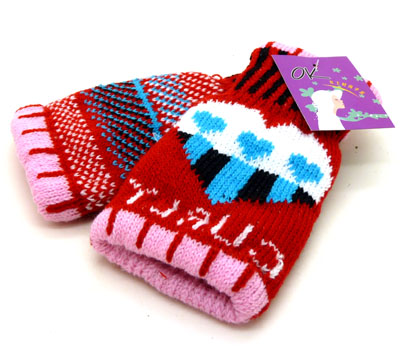 两件套 女式手套 秋冬超可爱 实惠装 手套新款	