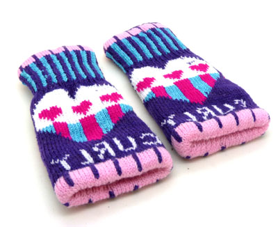 两件套 女式手套 秋冬超可爱 实惠装 手套新款	