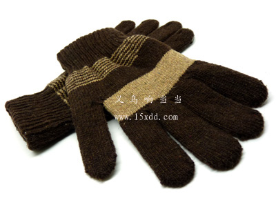 秋冬季男女全指保暖毛手套 户外工作手套（29号