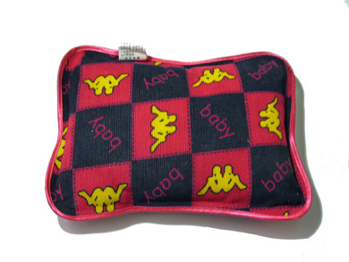 暖一暖针织刺绣暖手袋-背靠背	