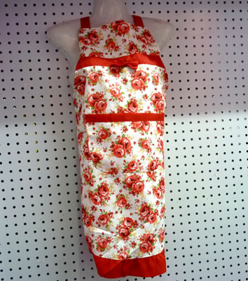 可爱围裙工作服----花边围裙	