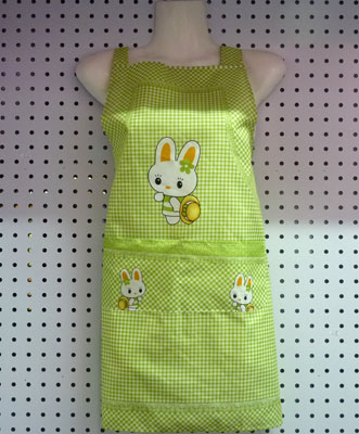 可爱围裙工作服 厨房必备----小兔子围裙	