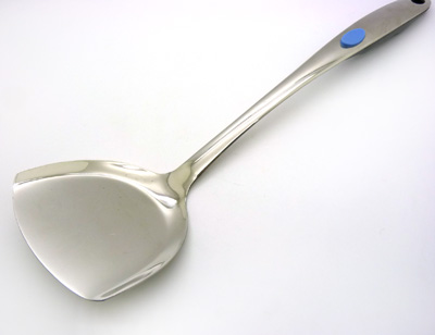 隔热长柄 炒锅铲 厨房铲子 炒菜铲 -不锈钢锅铲