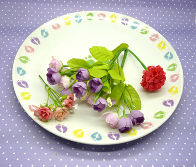 出口级骨瓷盘 盘子餐具陶瓷 特大号密胺盘