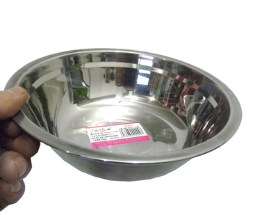 不锈钢菜盆 汤盆 饭盆--应星24纯钢盆	