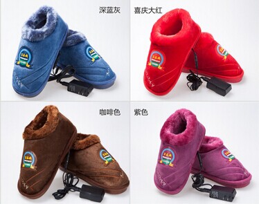 可行走 两用女士220V USB两用电暖鞋/电热鞋