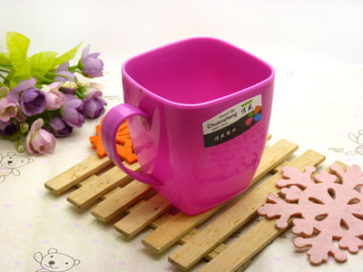 塑料漱口杯带手柄刷牙杯牙具个性情侣洗漱杯水杯-CS6302