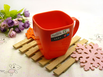 塑料漱口杯带手柄刷牙杯牙具个性情侣洗漱杯水杯-CS6302