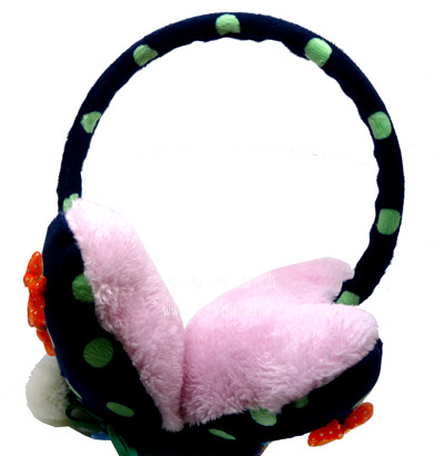  仿兔毛卡通耳套耳包 冬季个性超萌耳捂耳罩