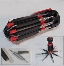 8头多功能螺丝刀(带6个LED灯）	