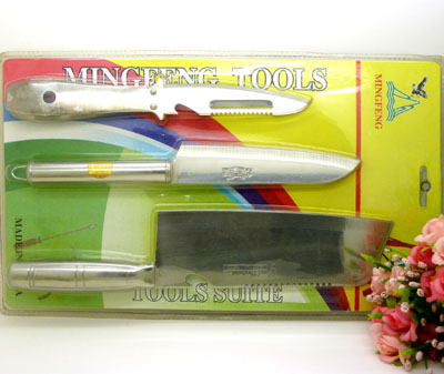 厨房菜刀 切片刀 水果刀组合----3把刀套装组合