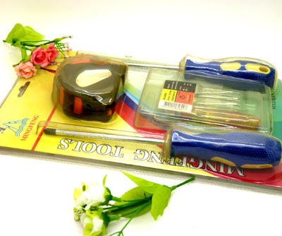 家用套装组合 盒尺 2个改锥 5400改锥套装组合