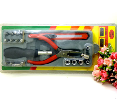 家用套装组合套筒头子 手电----25pc头子手电套装组合	