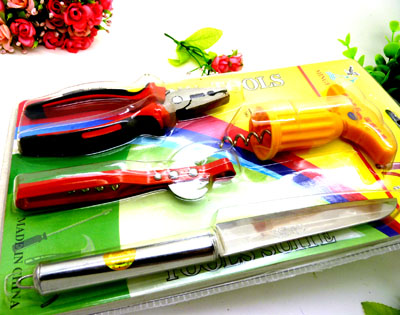 家用套装钳子 红酒开 不锈钢刀 套装组合	