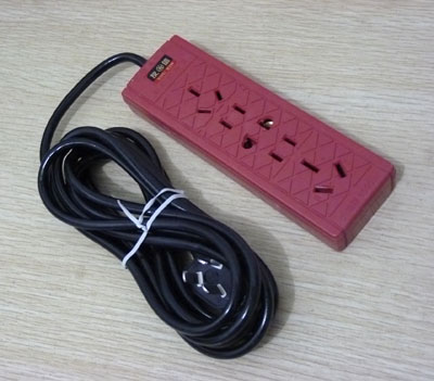 取暖器专用防爆地拖 大功率插座接线板插排插板-B033	