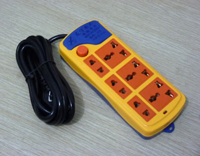  电脑专用防爆地拖 大功率插座接线板插排插板-A20	