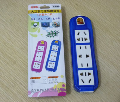 大功率电源转换插座 地拖插座-503